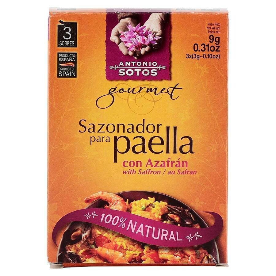 Sotos Natural Paella Seasoning (3x3g)