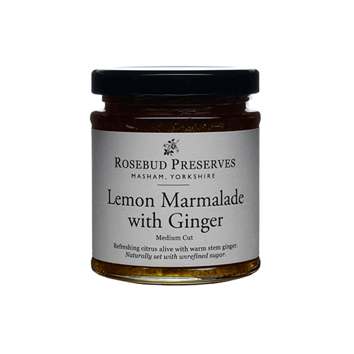 Rosebud Lemon Marmalade with Ginger