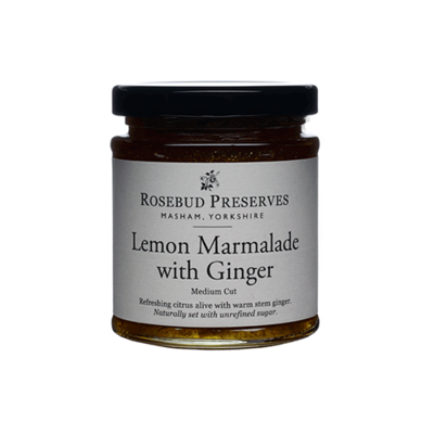 Rosebud Lemon Marmalade with Ginger