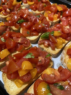 Tomato Bruschetta Canapes (M2O)