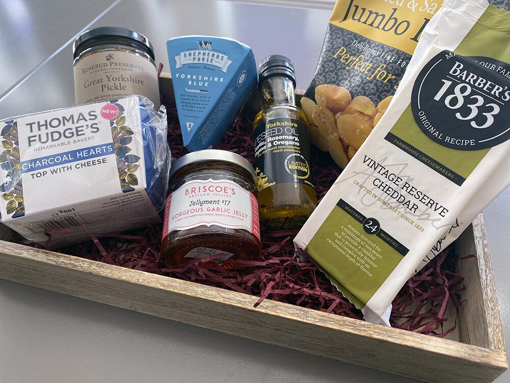 Cheese, Pickles &amp; More Gift Tray (Medium)