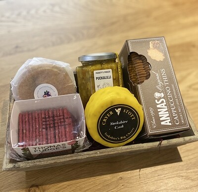 Cheese, Pickles & More Gift Tray (Small)