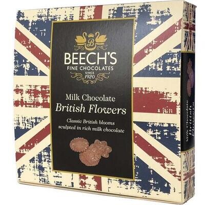 Beech's Milk Chocolate British flowers (90g)