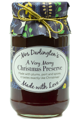 NEW! Mrs Darlingtons -Christmas Preserve (Gold Tie)