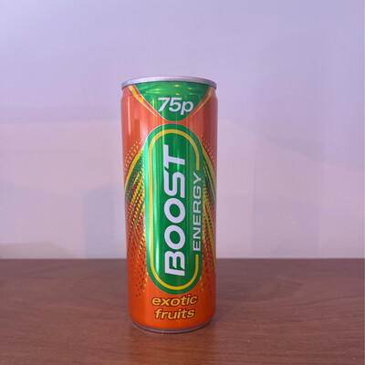 NEW IN! Boost Energy Exotic Fruits (250mle)