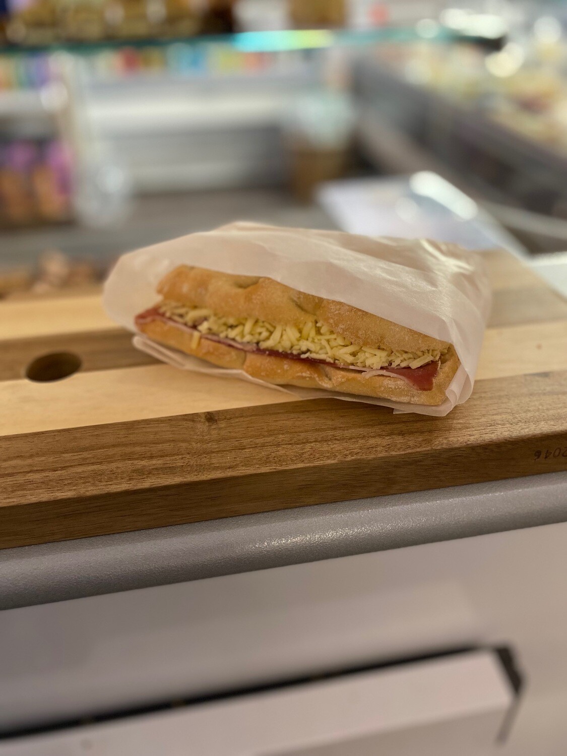 Simply Ham and Cheese Italian Style
