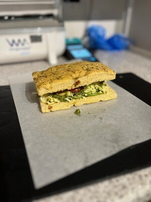 (Italian) Mozzarella, Tomato, Rocket &amp; Oregano Oil