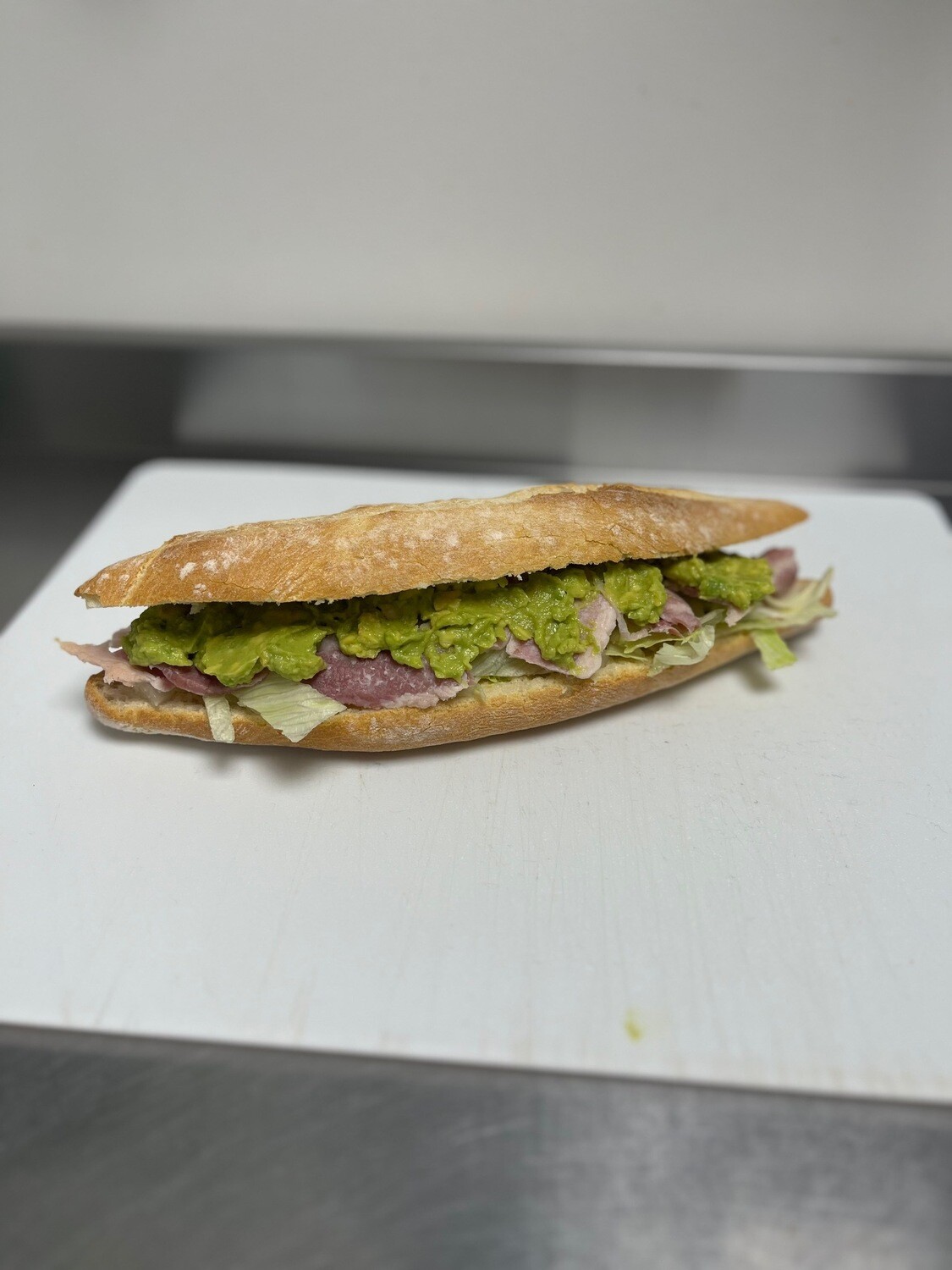 The BLT with crushed Avocado