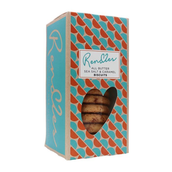 Rendles All butter sea salt&amp; caramel biscuits (150g)