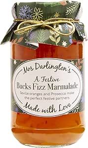 NEW! Mrs Darlingtons -Bucks Fizz Marmalade gold Tie (340g)