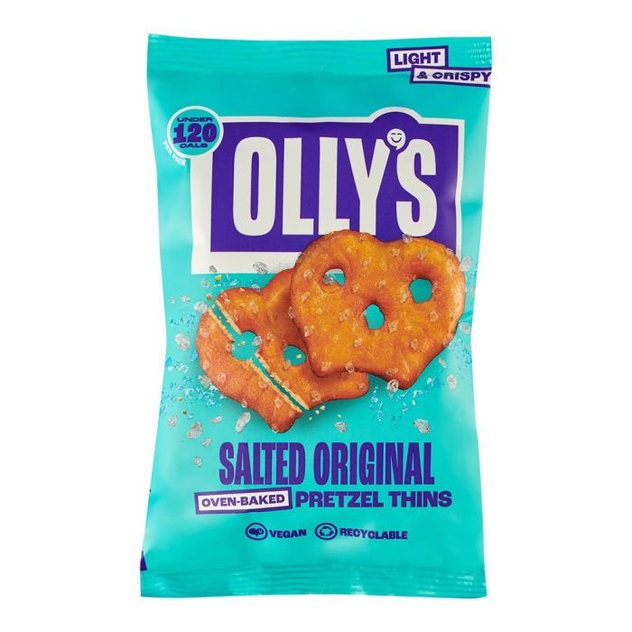 NEW! Olly&#39;s Pretzel Thins - Salted Milk Chocolate (90g)