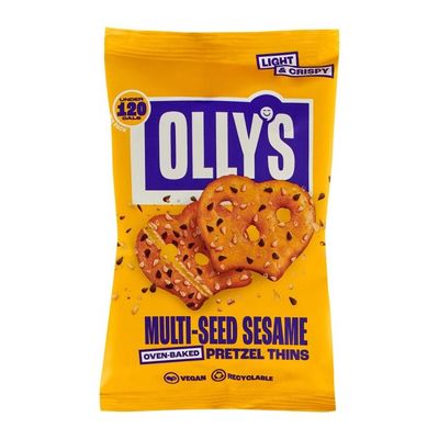 NEW! Olly&#39;s Pretzel Thins - Sesame (35g)