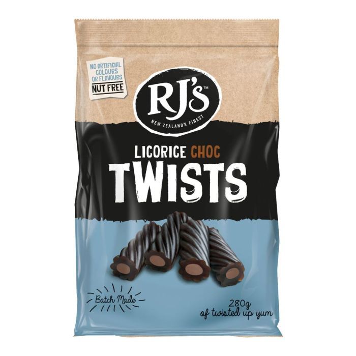 RJ&#39;s Licorice Choc twists