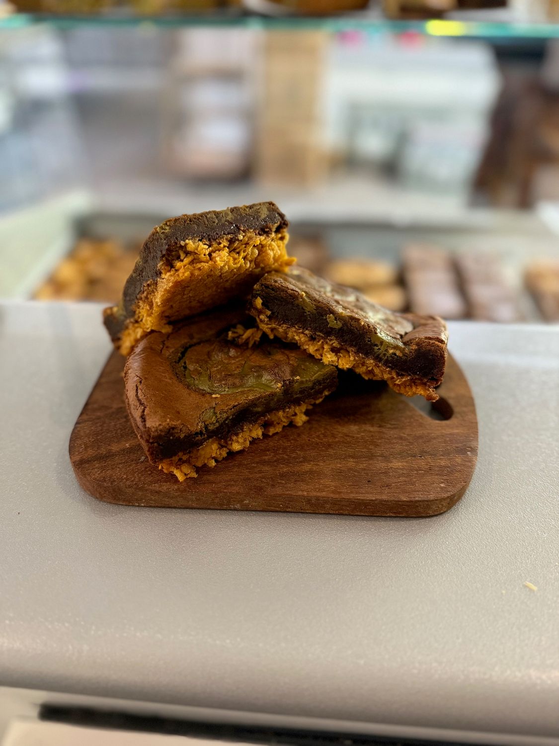 New IN! Pistachio &amp; Cornflake Brownie (each)