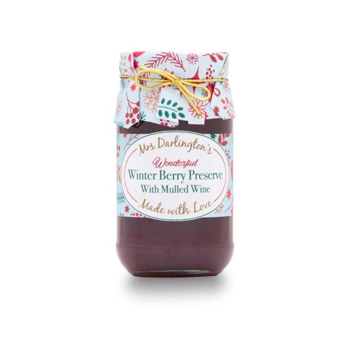 NEW! Mrs Darlingtons -Winter Berry Preserve (Gold Tie)
