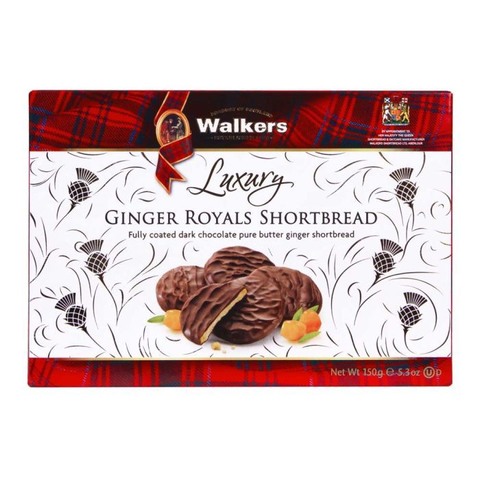 Walker's Ginger Royals Shortbread