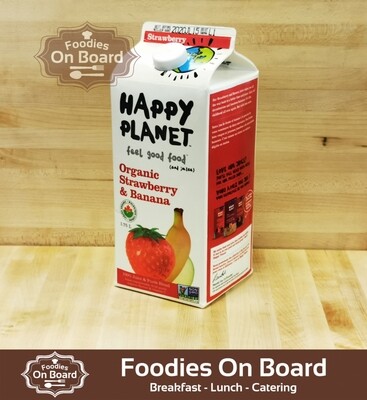 Happy Planet Organic Juice Strawberry & Banana 有机果汁–草莓香蕉