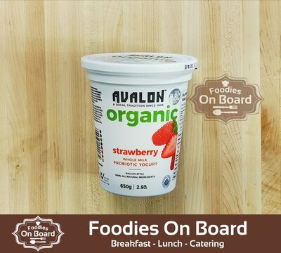 Avalon Organic Yogurt–Strawberry 有机酸奶–草莓味