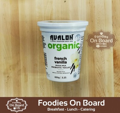 Avalon Organic Yogurt–French Vanilla 有机酸奶–香草