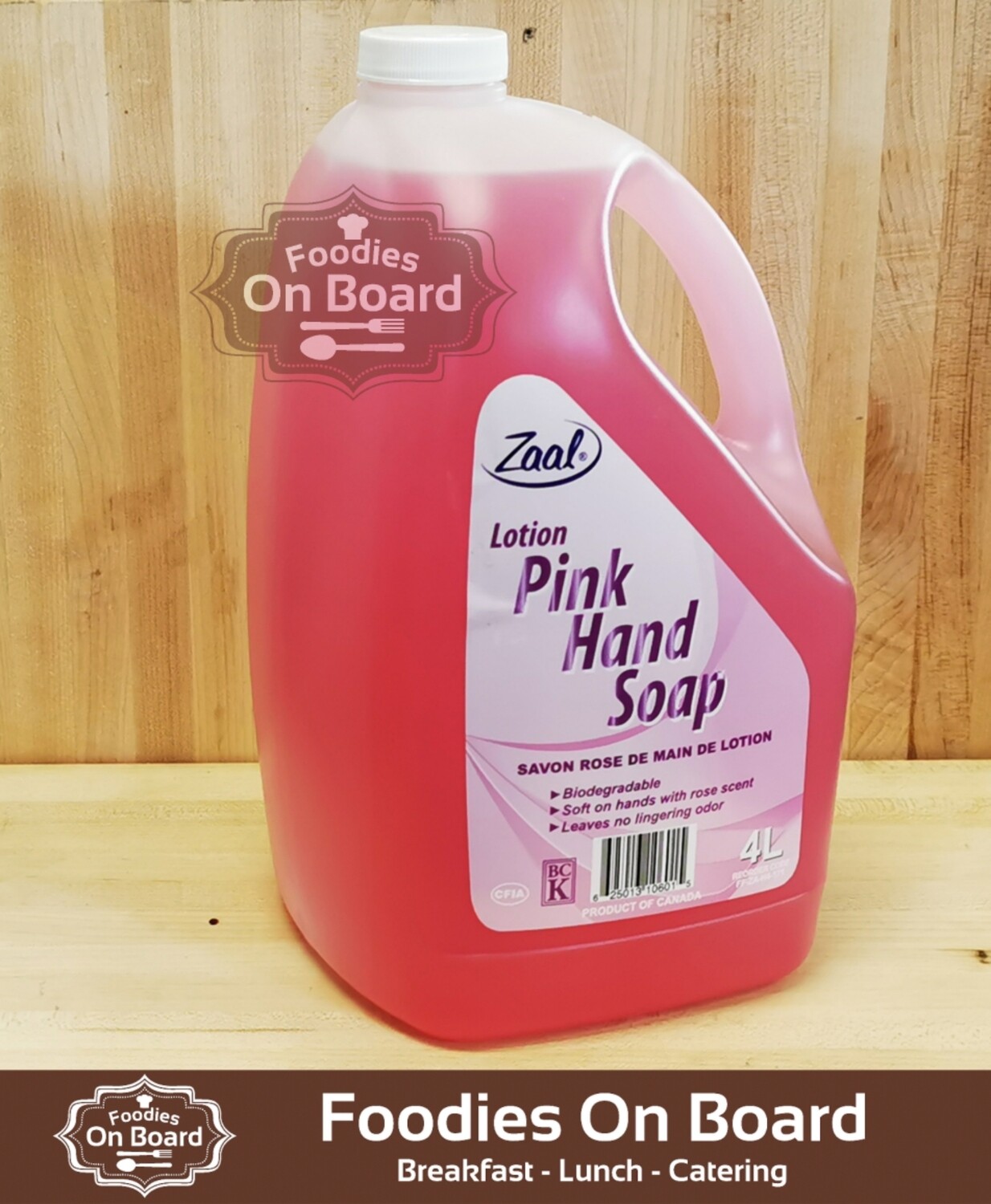 Zaal Pink Hand Lotion Soap–Rose Fragrance 护手洗手液–玫瑰香 (4L)