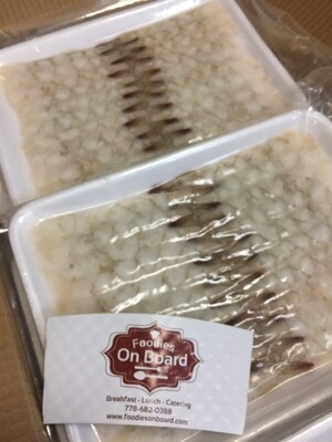 Japanese Ebi Northern Prawns / 日本寿司顶级蝴蝶甜虾(可生食或煮熟食用，或做天妇罗炸虾)-1盒240g