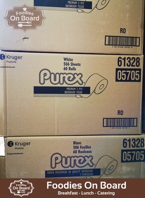 Pure X Toilet Paper (1 Box 60rolls) / 厕纸 （1箱60卷）