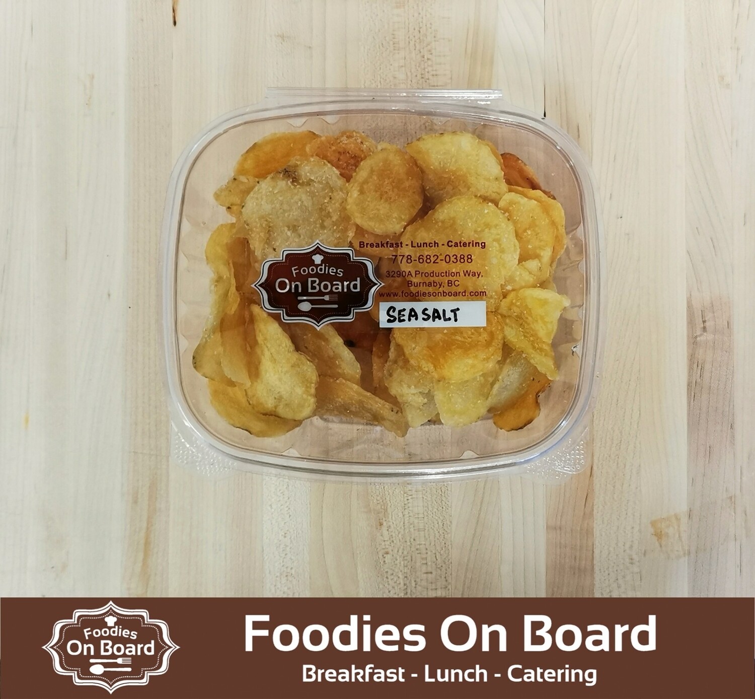 Foodies House Made Organic Potato chips/ 私房现炸有机薯片