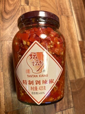 Pickled chopped chilies pepper-坛坛乡 精致剁椒（大） x1瓶425g