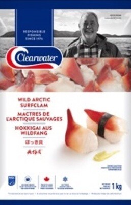 clear water large size arctic surf clams（1kg/2.2 lb）野生北极贝（大号）1kg