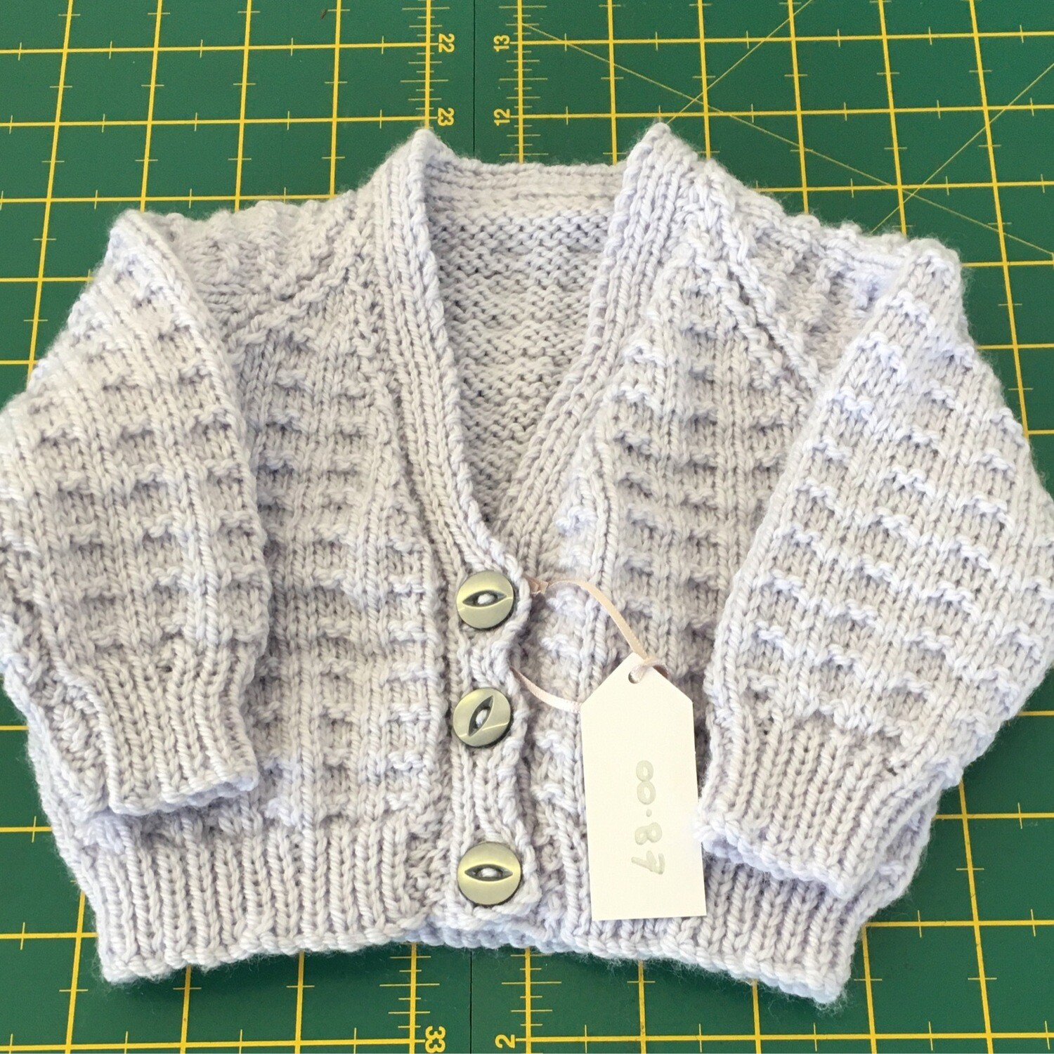 pale grey cardigan