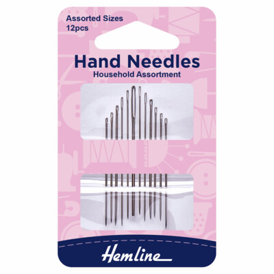 Hand Needles Household Assortment 12pcs