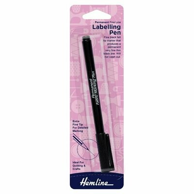 Labelling Pen Permanent Fine Line