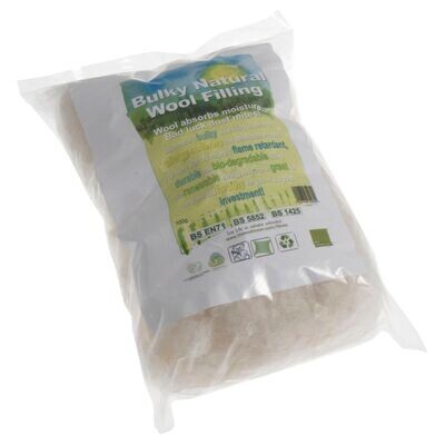 Natural Wool: Toy Filling: 100g