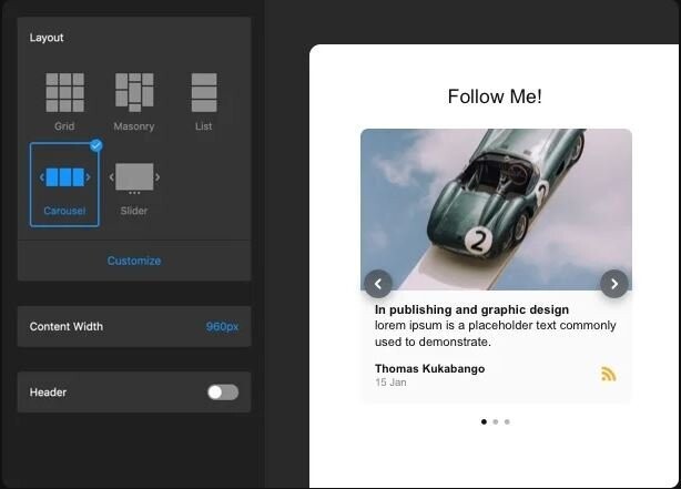 Rss Feed Widget For Website Monthly Service Rss Feed Widget For Website Monthly Service