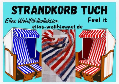 Strandkorb-Tuch Wunschwicklung