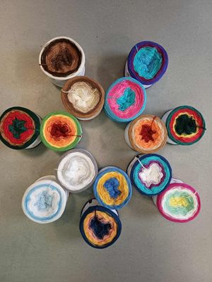 Weihnachtsedition der Strandkorb-Wicklungen