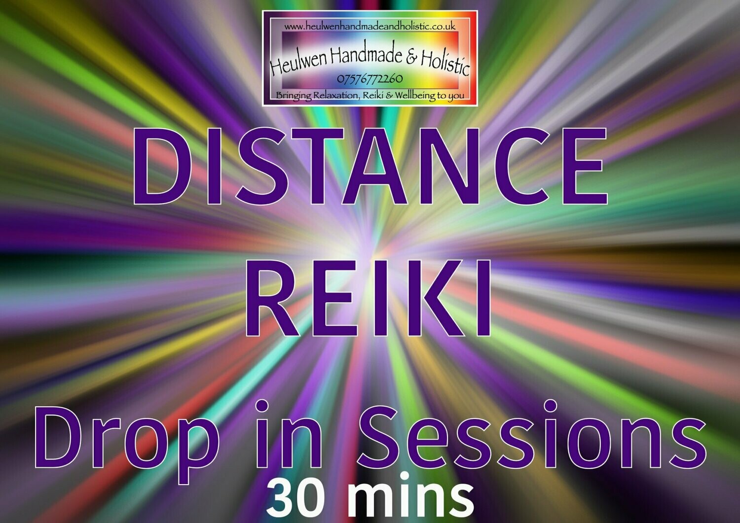 Thursday Distant Reiki Sessions 4pm (UK Time)