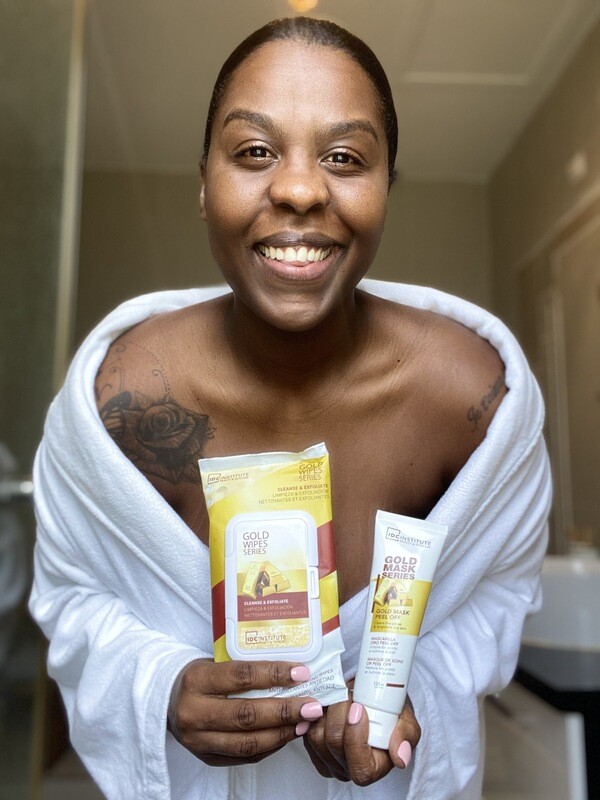 TOALHETES  FACIAL GOLD - PEEL OFF