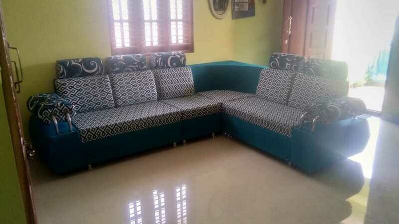 L SHAPE SOFA