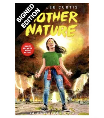 SIGNED Jamie Lee Curtis Hand Signed First Edition Hardback Hardcover Book Mother Nature 2023