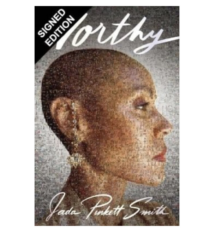Jada Pinkett Smith Hand Signed First Edition Hardback Hardcover Book Worthy 2023