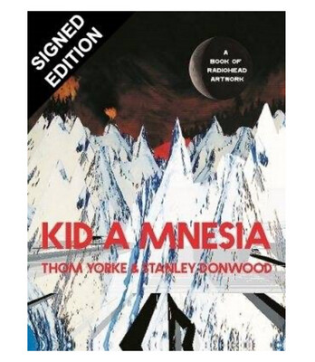 SIGNED Thom Yorke - Kid A Mnesia: A Book of Radiohead Artwork: Hand Signed First Edition Hardcover Hardback Book Autographed Music Memorabilia COA AFTAL