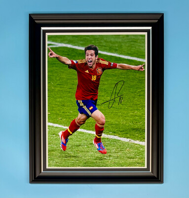 Jordi Alba Signed Photo In Luxury Handmade Wooden Frame & AFTAL Member Certificate Of Authenticity Autograph Football Soccer Memorabilia Poster Spain World Cup European Championships Jordi Alba Signed Photo In Luxury Handmade Wooden Frame & AFTAL Member Certificate Of Authenticity Autograph Football Soccer Memorabilia Poster Spain World Cup European Championships