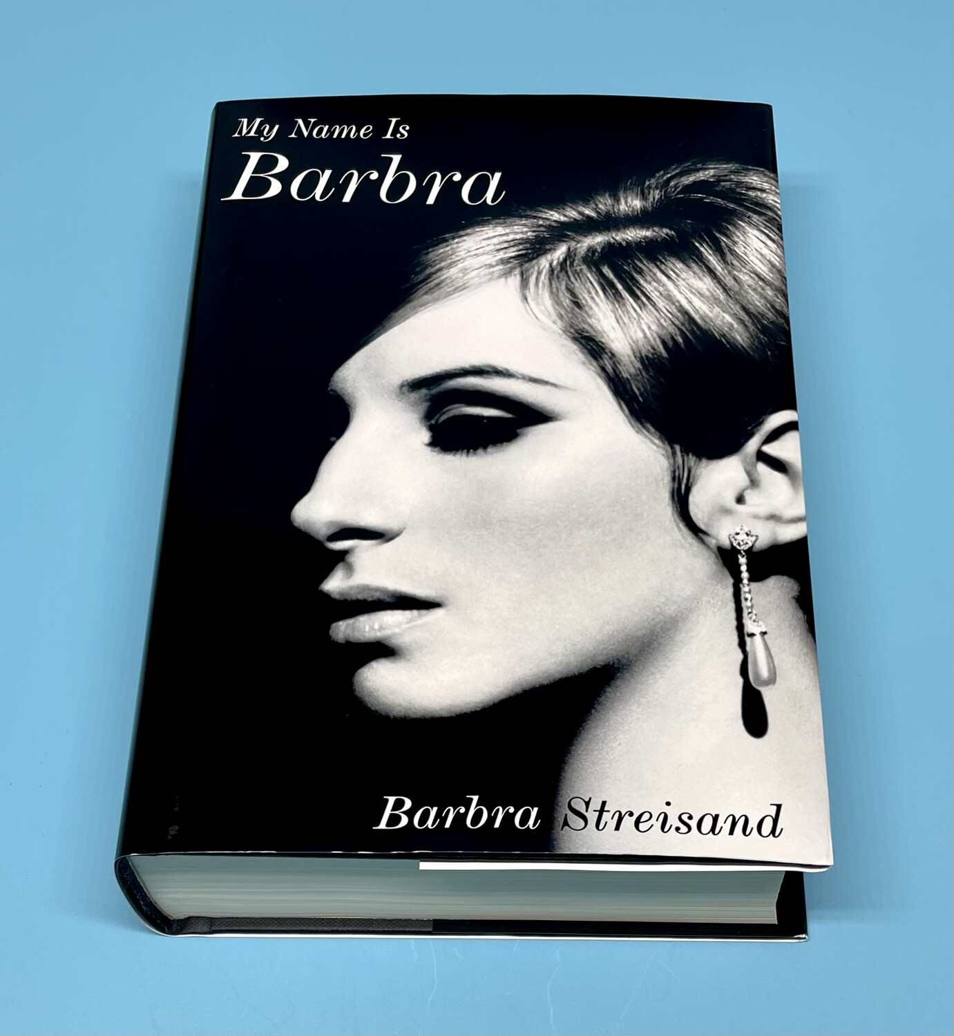 Barbra Streisand- My Name Is Barbra - Hand Signed First Edition Hardback Hardcover Book 2024 **Ultra Rare With Full Provenance**