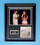 Ariana Grande & Justin Bieber Signed Photo In Luxury Handmade Wooden Frame With CD & AFTAL Member Certificate Of Authenticity Autograph Music Memorabilia Poster Stuck With U Cover