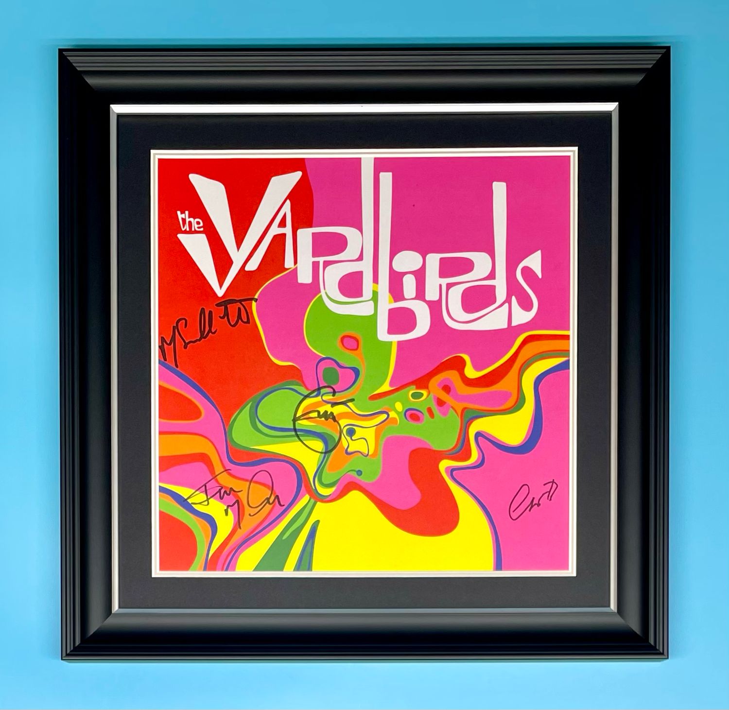 Eric claptonサイン額装 New Design - Eric Clapton Signed