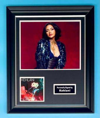 Kehlani Signed Photo In Luxury Handmade Wooden Frame & AFTAL Member Certificate Of Authenticity Music Memorabilia Autograph Crash Poster Kehlani Signed Photo In Luxury Handmade Wooden Frame & AFTAL Member Certificate Of Authenticity Music Memorabilia Autograph Crash Poster