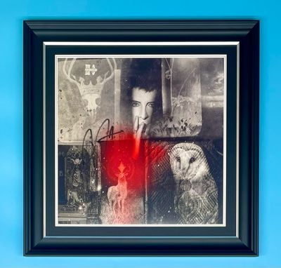 Marc Almond Signed Photo In Luxury Handmade Wooden Frame & AFTAL Member Certificate Of Authenticity Music Memorabilia Autograph Soft Cell Poster