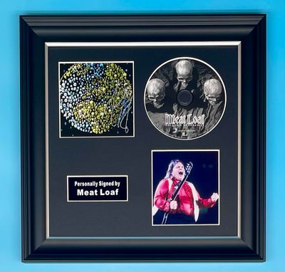 Meat Loaf Signed Photo & CD In Luxury Handmade Wooden Frame & AFTAL Member Certificate Of Authenticity Music Memorabilia Autograph Poster Meat Loaf Signed Photo & CD In Luxury Handmade Wooden Frame & AFTAL Member Certificate Of Authenticity Music Memorabilia Autograph Poster