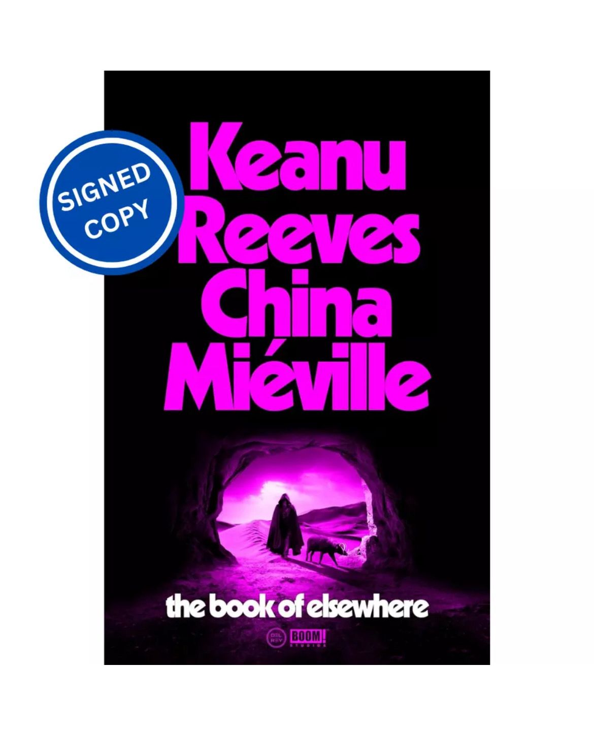 SIGNED Keanu Reeves Book The Book Of Elsewhere First Edition Hardcover & AFTAL Member Certificate Of Authenticity Memorabilia Autograph